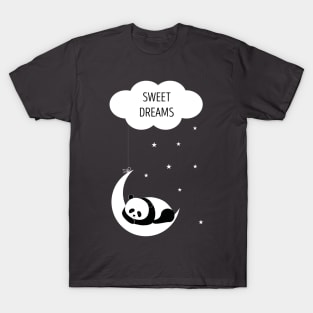 Sweet dreams with panda T-Shirt